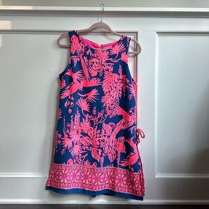 Lily Pulitzer Donna Shift Romper with Side Ties